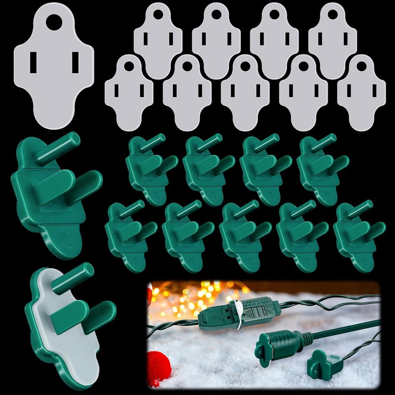 TTQ Set of 10 Weatherproof Gaskets and Plug Protector Covers,Outdoor/Indoor Extension Cord Outlet Gasket and Plugs Covers,Waterproof Outdoor Plug Protector for Electrical Outlets,Stop Gfcis from Tripping - Image 1